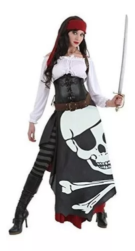 Disfraz De Pirata Para Mujer Talla Grande
