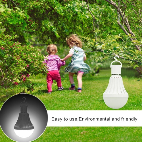 Imagen 7 de 9 de Pack X4 Ampolletas Recargables Led Ampolleta Inteligente 15w