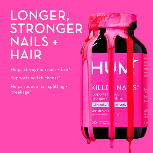 Suplemento Hum Killer Nails Biotina Para Cabelo E Unhas 500