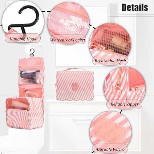 Neceser De Viaje Colgante L&fy Para Mujer, Cosmetico, Mod...