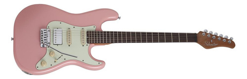 Guitarra elétrica Schecter Nick Johnston Traditional H/S/S de amieiro atomic coral com diapasão de ébano