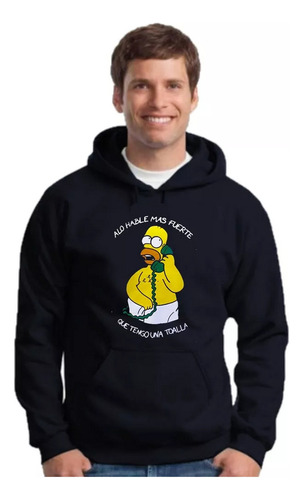 Buzo Canguro Homero - Los Simpsons - - H01 Infantil
