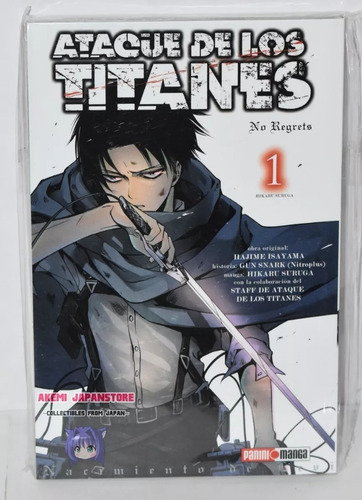 Ataque De Los Titanes No Regrets - Pack - Panini - Manga