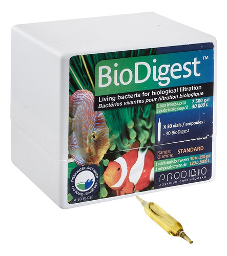 Activador Biológico Prodibio Biodigest Para Acuarios, 1 Ampolla