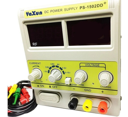 Fuente De Alimentación Regulable Yaxun Yx-1502dd+