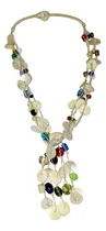 Comprar Collar De Nacar. Con Dijes De Nacar. Hindu. Estilo Boho Chic