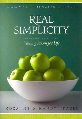 Real Simplicity, De Randy Frazee. Editorial Zondervan, Tapa Blanda En Inglés