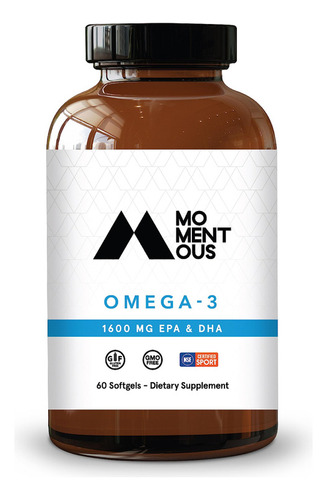 Momentous Omega-3 1600 Mg Suplemento Diario De Aceite De Pes