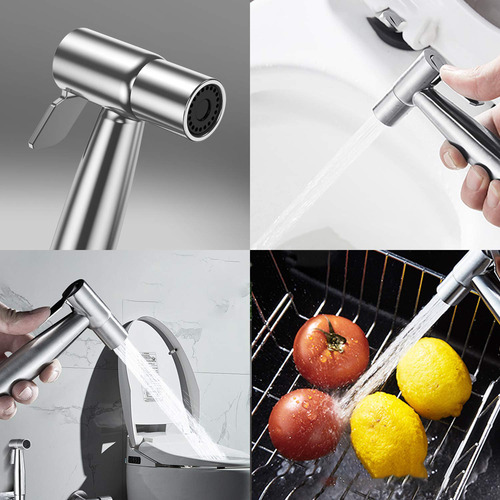 Juego Completo Llave Bidet Ducha Arabe Para Wc