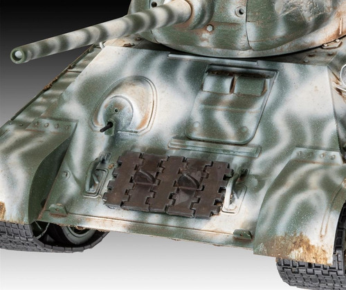 Imagen 5 de 6 de Tanque T-34/85 - Escala 1/35 Revell 03319
