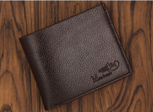Imagen 7 de 8 de Set Cartera Para Hombre Tipo Piel Billetera Y Llavero