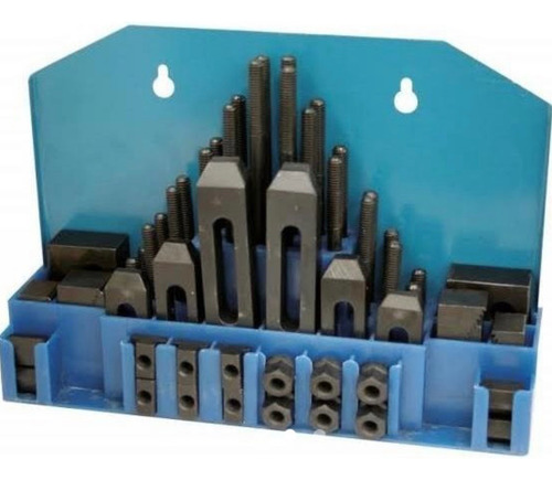 Juego De Grapas Clamps Sujecion De 1/2 Ranura De 5/8 58 Pzs