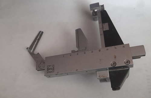 Basa Para Microscopio Milimétrico Marca Will