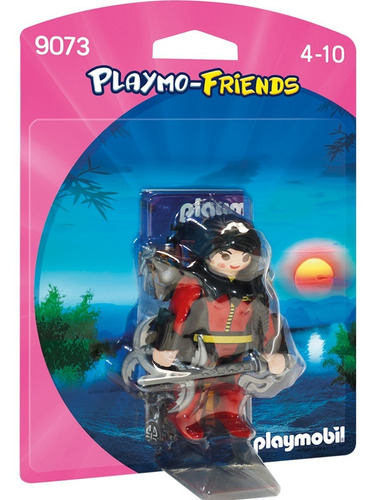 Playmobil Guerrera Personaje Playmofriend Con Accesorios