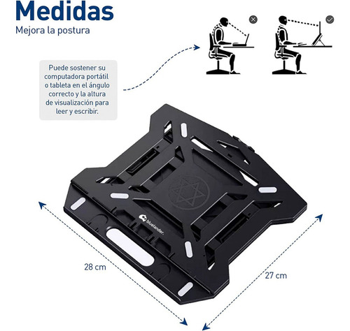 De Base Soporte Para Laptop Y Celular Con Base Giratoria