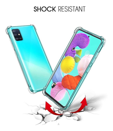 Case Transparente Airbag Para Samsung A31/ A51/ A71/ Bumper