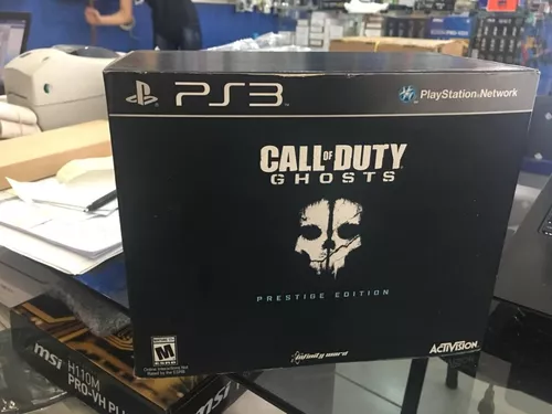 Jogo Call Of Duty Ghosts Prestige Edition Ps3 + Câmera Tática HD 1080p USB