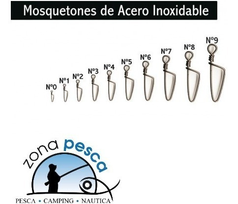 Mosqueton Montague N°5 X 5 Unidades