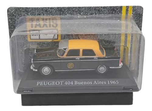 Auto Coleccion Taxis Del Mundo Peugeot 404 Buenos Aires