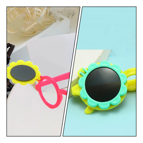 Gafas De Sol Con Forma De Concha De Girasol, Divertidas Gafa