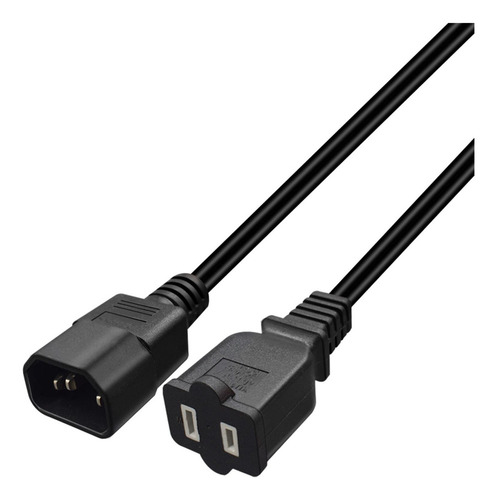 American Standard Cable Iec 320 C14 Macho A Hembra