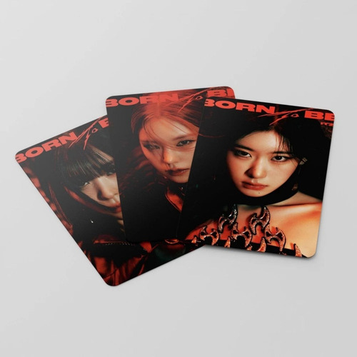 55 Photocards Itzy - Edicion Born To Be Lomo Cards Kpop
