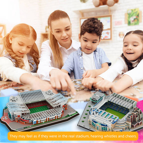Rompecabezas 3d Para Estadio, 85 Piezas, Juguete De Aprendiz