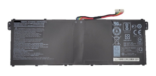 Batería Ac14b18j Para Laptop Acer ® 12.9v 3115mah 55.2wh