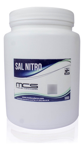 Sal Nitro 500g Cocina Molecular