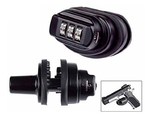 Candado Seguro Para Gatillo De Rifle Pistola O Escopeta Comb