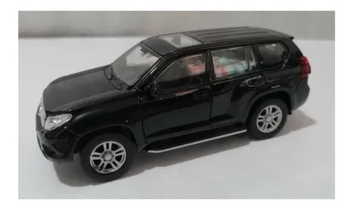 Toyota Prado Negra/ Escala 1:46/ 11cms Largo/ Metalico