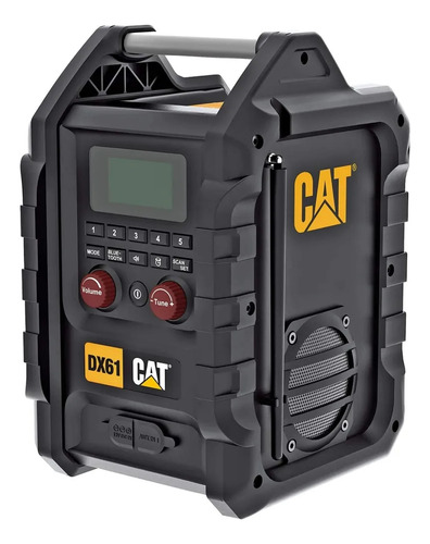 Radio Inalámbrica Bluetooth Cat Dx61b 18v No Incluye Batería