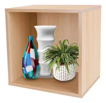 Comprar Librero Organizador Cubos Apilables De Madera Multifuncional