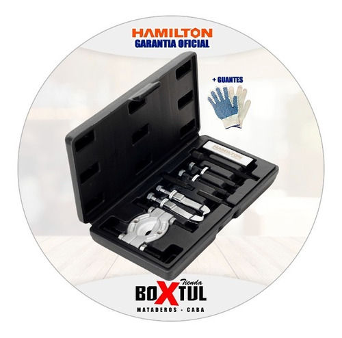 Extractor De Rodamientos 9 Piezas Hamilton Maletin Aut15