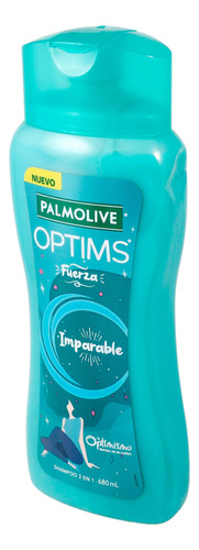 Shampoo Palmolive Optims 2 En 1 Fuerza Imparable 680 Ml