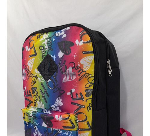 Combo Bolso Patin Mochila Doble + Organizador Cartuchera