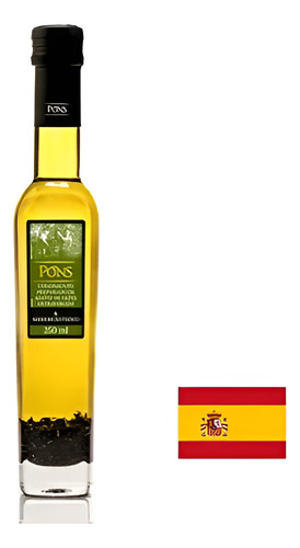 Azeite Oliva Extra Virgem Pons Manjericão 250 Ml Importado