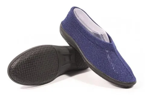 Zapatos De Descanso Plumex Para Abuelas T as En Azul Cuotas sin