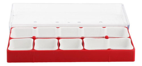 Bandeja Para Guardar Piezas De Movimiento De Reloj, Rojo