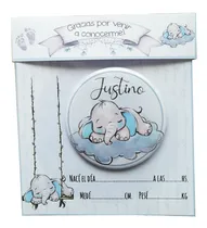 Comprar Souvenirs Elefante Varón Nacimiento Baby Shower X 10