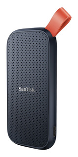 Disco sólido SSD externo SanDisk SDSSDE30-1T00 1TB negro
