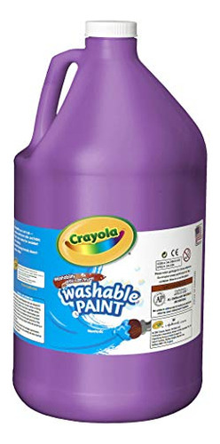 Pintura Lavable Crayola, Pintura Morada, Útiles Para El Aula