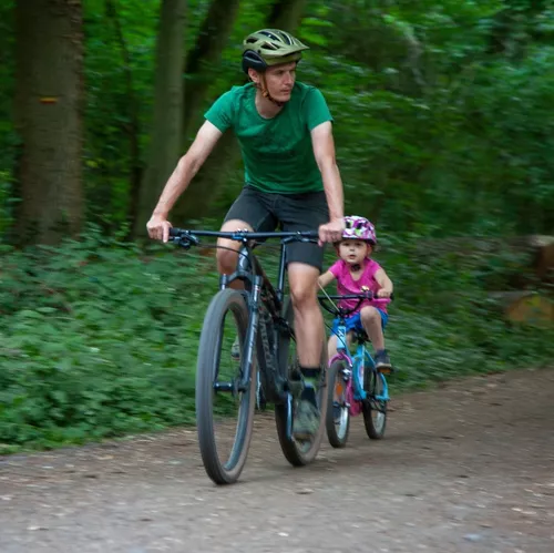 Cuerda de remolque de bicicleta para niños, correa de remolque de  bicicleta, cuerda de tracción retráctil, accesorio de bicicleta para niños  pequeños