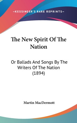 Libro The New Spirit Of The Nation: Or Ballads And Songs ...