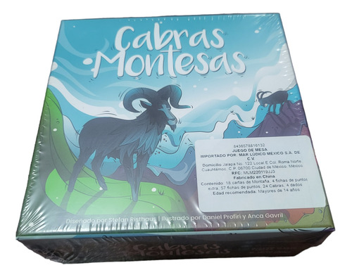 Cabras Montescas Juego De Mesa En Español 