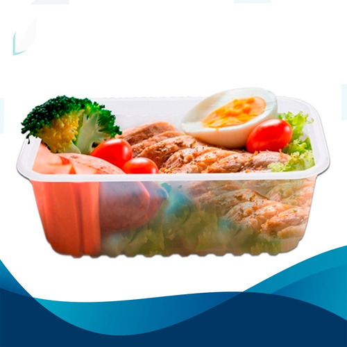 Pote Descartável 750ml Freezer Microondas Marmita - 24 Un