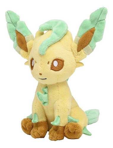 Pokémon Center: Leafeon Sitting Cuties - Peluche De 6 PuLG.