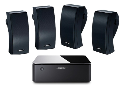 Set Bocinas Bose 251 (4) + Bose Ampli + 40m Cable De Regalo