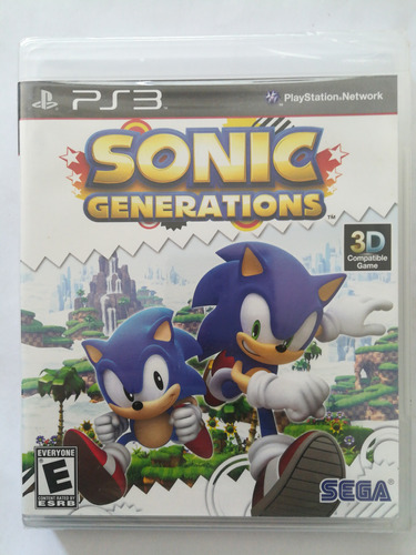 Sonic Generations Ps3 100% Nuevo, Original Y Sellado