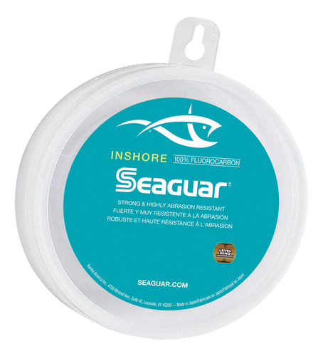 Seaguar /kureha America In Shore 100% Fluorocarbono Leader 1